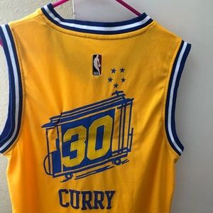 Steph Curry old school jersey